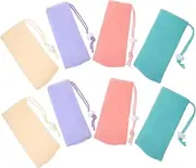 Baluue Handmade Soap Mesh Bag Self Draining Soap Bar Saver Holder Solid Shampoo Bar Holder