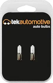 Tek Automotive 435 H21W Bulb Miniature Halogen Car Bulbs Brake Indicator Reverse Fog Light 433D H21W 12V 21W BAY9S - Twin Pack
