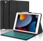 Smart Case Blurtooth Backlit Keyboard Cover For iPad 7/8th/9th 6th&5th Gen Air 3