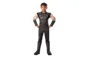 Thor Boys Deluxe Costume (Brown) (9-10 Years)