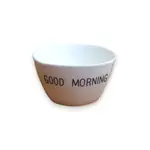 GOOD MORNING字母早安餐具 方碗 湯碗 Z079-A