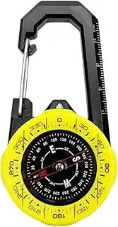 Amagogo Hiking Compass Backpacking Gear with Carabiner Outdoor Camping Compass for Mountaineering