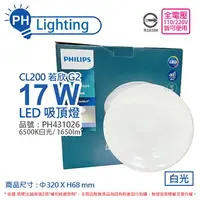 在飛比找樂天市場購物網優惠-PHILIPS飛利浦 LED 若欣 Moire 新版 CL2