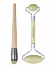 NEW Ecotools Jade Roller Duo Limited Edition Face & Eye Roller Duo