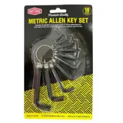 10pcs Allen Key Set Torx Star Hex Wrench Metric & Wrench Keys Tool 1.6mm To 10mm
