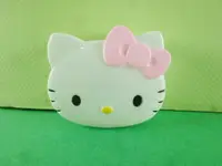 在飛比找樂天市場購物網優惠-【震撼精品百貨】Hello Kitty 凱蒂貓 頭型膠台-粉