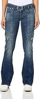 [True Religion] Women's Cargo Becca Lr Bootcut Sn​