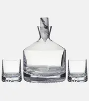 [Nude] Nude Alba whiskey decanter and glass set
