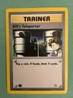 Pokemon Card 1st Edition Neo Genesis Trainer 91/111 Bill’s Teleporter- New