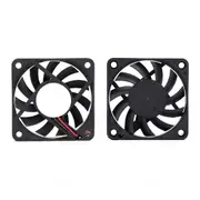 2pcs Silent Brushless PC Case Cooling Fans Black 12V