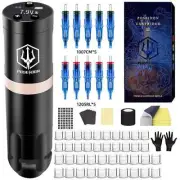 Tattoo Gun Kit For Permanent Makeup Tattoo Machine Wireless Tattoo Power Supply
