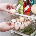 NEW Classycoo Clear Fridge Drawer Organizer – Pull-Out Under-Shelf Storage for F