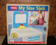 1987 Playskool My Size Sink Vintage 1980's Kitchen Playset Large Size Play Skool