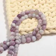 6mm Plum Blossom Chalcedony Round Beads DIY Jewelry Making