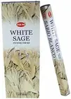 Hem White Sage Masala Incense Sticks Hand Rolled Fragrance AGARBATTI 120 Sticks