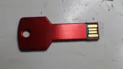 RAOYI 8 GB USB Red Key Shape ~ Flash USB Drive