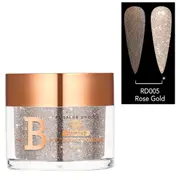 Billionaire Diamond SNS Dip Dipping Acrylic Nail Powder 005 Rose Gold 56g