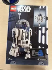 LEGO Star Wars R2-D2 Brick Built Droid Figure, Collectible Star Wars Room Dcor