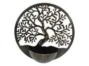 50cm Metal Tree of Life Pot Holder Wall Decor Ð Elegant & Durable Garden Accent