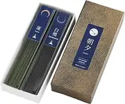 Asayu Japan Low Smoke Incense Sticks Yoga Scent Set (Lotus and Sandalwood), Made in Japan 40gr Quality Variety Pack for Meditation - Yoga Lotus & Sandalwood