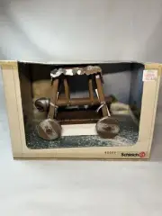 2006 Schleich 42009 Medieval Knight Castle Siege Toy Battering Ram Cart New