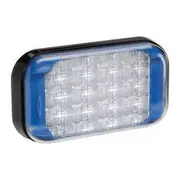 Narva High Powered LED Warning Lamp - Blue, 9-33V