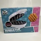 Bubble Mini Waffle Maker 4" Hong Kong Egg Style Waffles or Ice Cream Treats NIB