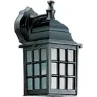 Quorum International Q798 Black Thomasville 1-Light Outdoor Wall Sconce