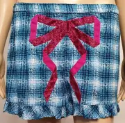 PETER ALEXANDER PJS SALE!!!! Womens Glitter Bow Shorts Size XS/S BNWT Pyjama