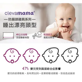 ClevaMama Cleva Foam 護頭型枕頭系列 (新生兒枕/嬰兒枕/幼童枕/推車枕)【甜蜜家族】