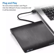 Slim External USB 3.0 CD DVD RW ROM Writer Drive Burner Reader Player PC Laptop