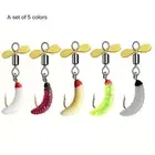 5PCS Fly Fishing Lures Kit Trout Jigs Spinner Swim Baits Flies Insects Lures