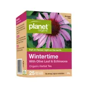 ^ Planet Organic Wintertime with Olive Leaf Echinacea Herbal Tea x 25 Tea Bags