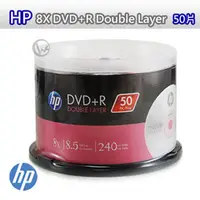 在飛比找PChome商店街優惠-【免運】 HP 8X DVD+R Double Layer 