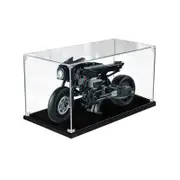 Acrylic Display Case for LEGO 42155 Technic The Batman Batcycle Figure Storage Box Dust Proof Glue Free