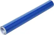 TRIXES Vinyl Wrap -Self Adhesive 6D Carbon Vinyl Wrap – for Car Van Motorbike Interior and Exterior & Tech - Bubble Free - 1500 x 300mm - Colour Glossy Blue
