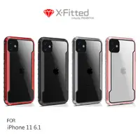 在飛比找PChome24h購物優惠-X-Fitted Apple iPhone 11 6.1 X