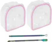 FRCOLOR Nail Care Kit Manicure Soaking Bowl Set Nail Soak off Bowl Cuticle Softening