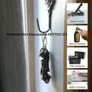 Compact Key Organizer Smart Key Holder Multitools Bottle Opener Phone Stand Gift