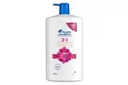 Head & Shoulders Smooth & Silky 2 In 1 Shampoo & Conditioner 1.8L For Dandruff