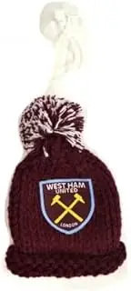 West Ham United FC Bobble Hat Car Hanger (UK Size: One Size) (Burgundy)