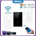 WiFi Smart Light Switch - US 120 Type No Neutral Wire Fire Work APP Control 1PC