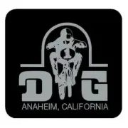 DG BMX Anaheim SILVER PRISM decal - Old school bmx