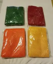 (4) Mesh Bags for Sport Balls Basketball/Soccer/Football/Baseball (NIP)