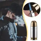 Bul/et -Cigarette Lighter Metal Butane Gas Jet Torch Lighters Refillable Tool