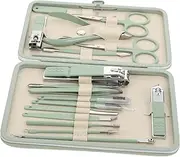 Baluue 18-in-1 Manicure Grooming Kit Nail Clipper Set Professional Nail Tool Trimmer Clippers Scissors for Friends Family