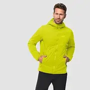 [Jack Wolfskin] Men's Opouri Peak Jacket, Flashing Green, L