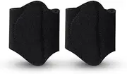 [Generic] Plantar Wraps - Adjustable Arch Wraps with Gel Pads for Flat Feet High & Fallen Arch, Wear Over/Under Socks, Fits All Shoes (Black, One size)