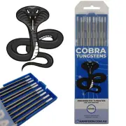 3.2mm Zirconiated COBRA TIG Tungsten Electrodes - PREMIUM QUALITY - Pack of 10