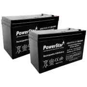 PowerStar RAZOR Scooter MX350, M400, 12V 7.2ah Power Replacement Battery 2 PACK